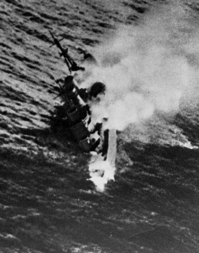  The Royal Navy lost the HMS Exeter during the Battle of the Java Sea