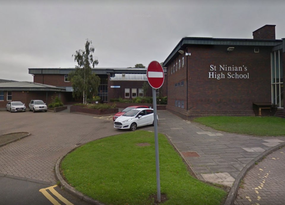  The lad attends St Ninians High School in Giffnock, near Glasgow