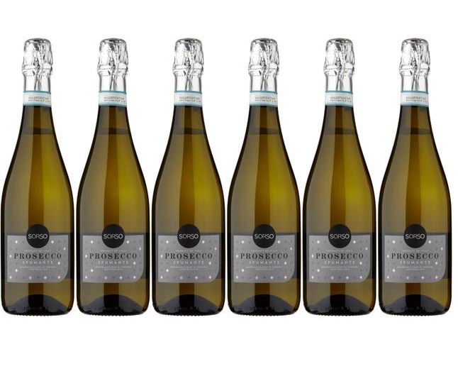 Stock on Prosecco - perfect for a Christmas party - now just £42 for six