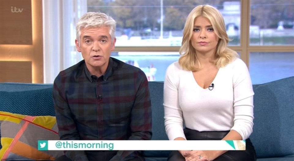  Holly Willoughby and Phillip Schofield thank viewers for their support of suicidal teenager