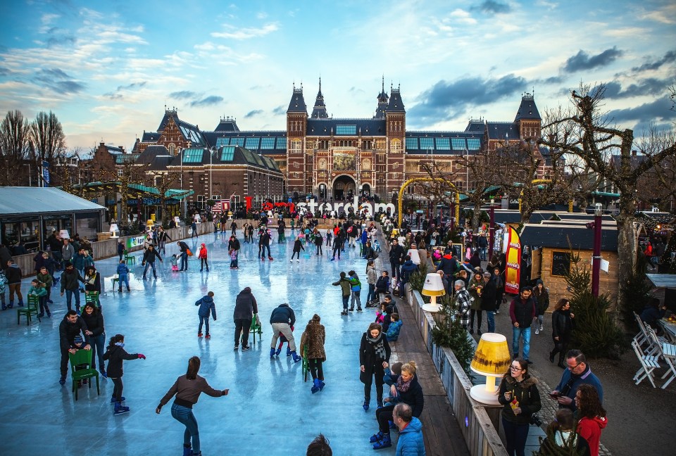  Amsterdam ice rink