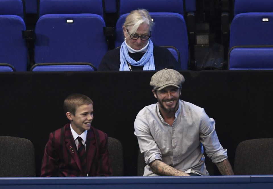 They were glued to Jamie Murray's doubles game