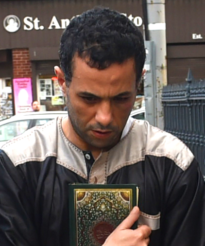  Smael Heirouche clutches the Koran as he leaves Cork District Court