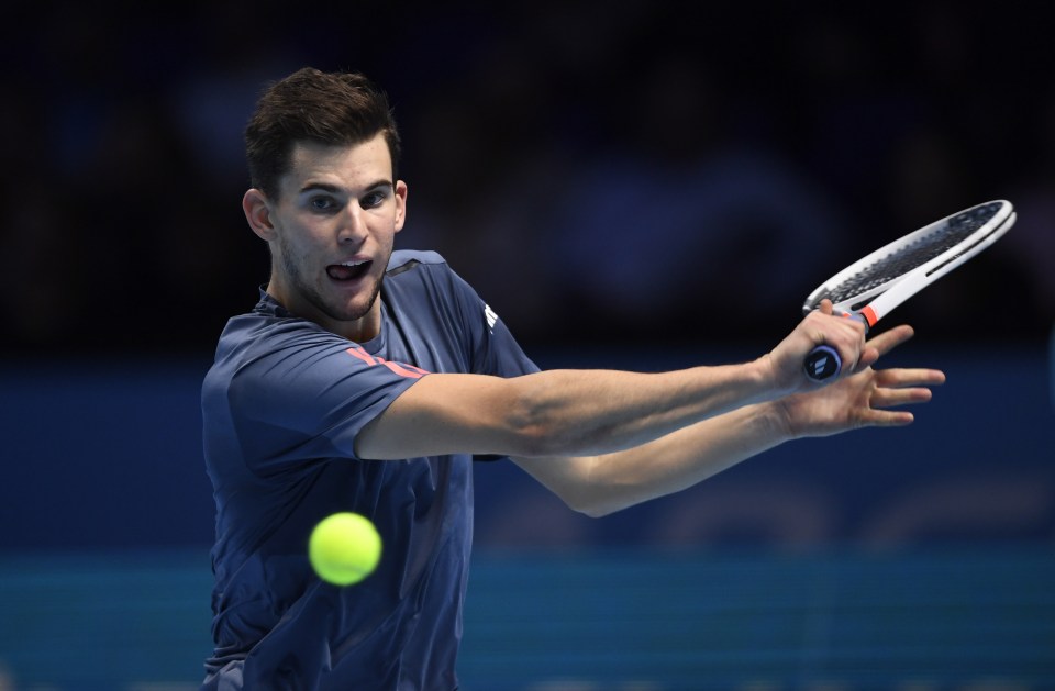 Dominic Thiem failed to make the most of his call-up to the ATP World Tour Finals at the O2 Arena 