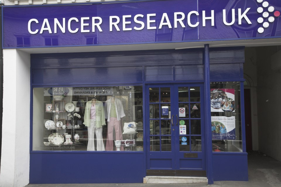 Cancer Research shop, Woodbridge, Suffolk, England