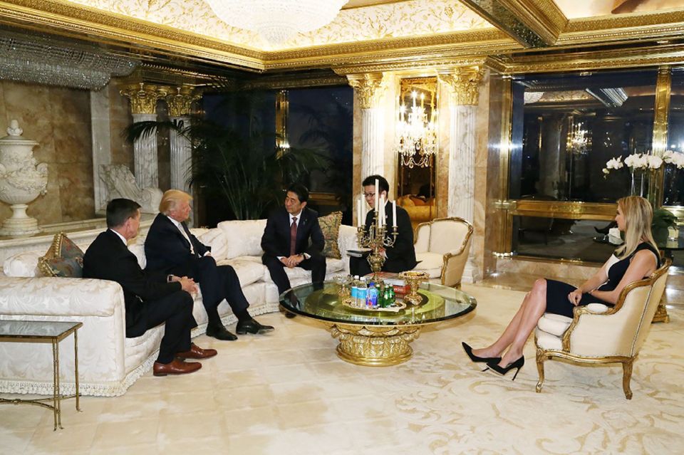  The top-level meeting was held in a luxurious apartment in Trump Tower