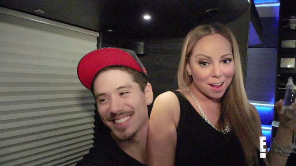  Mariah has reportedly been seen 'making out' with backing dancer Bryan Tanaka