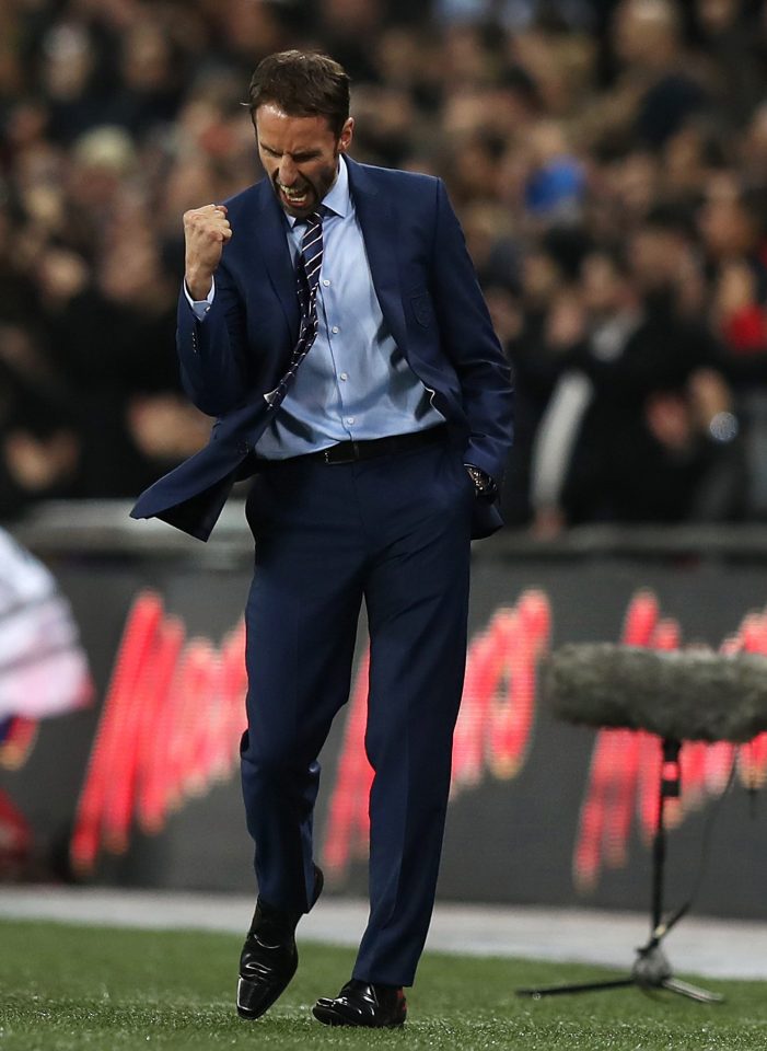 Southgate is pumped up for landing the England job full-time afterenjoying his temporary spell