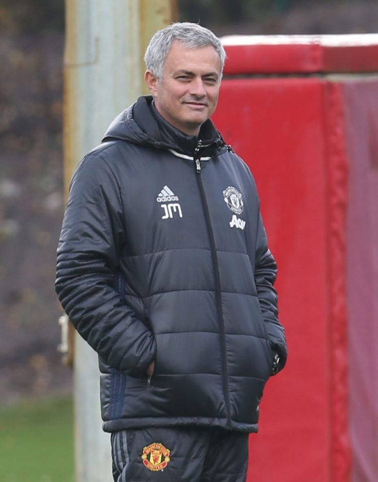 Jose Mourinho kept a close eye on proceedings