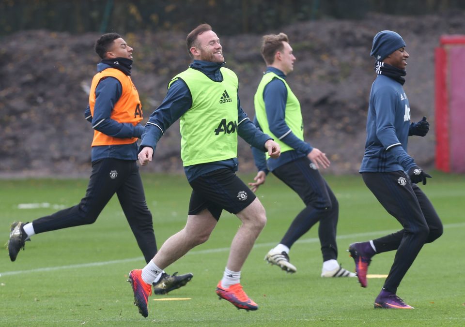 Rooney is expected to be left out of the clash against Arsenal