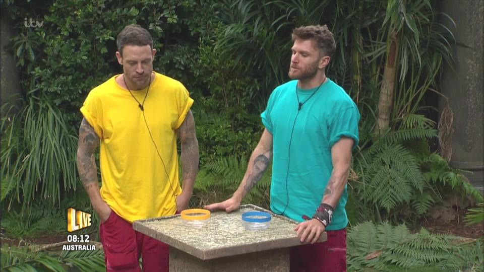  Wayne Bridge has been accused by some viewers of cheating on the task