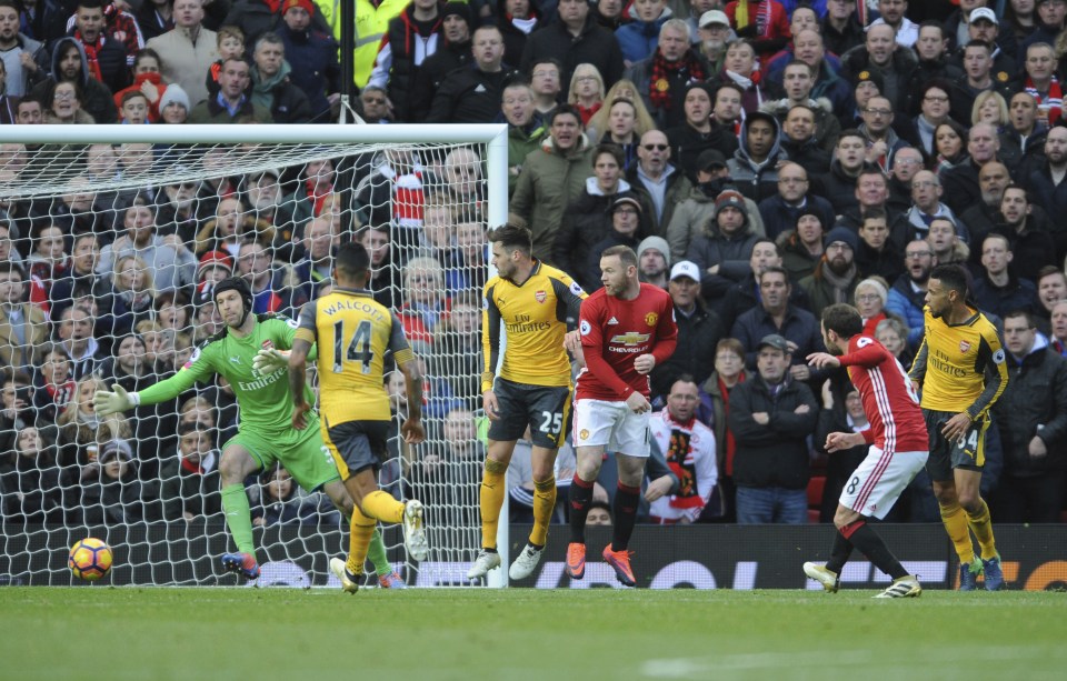 Juan Mata broke the deadlock in the second half for Man United