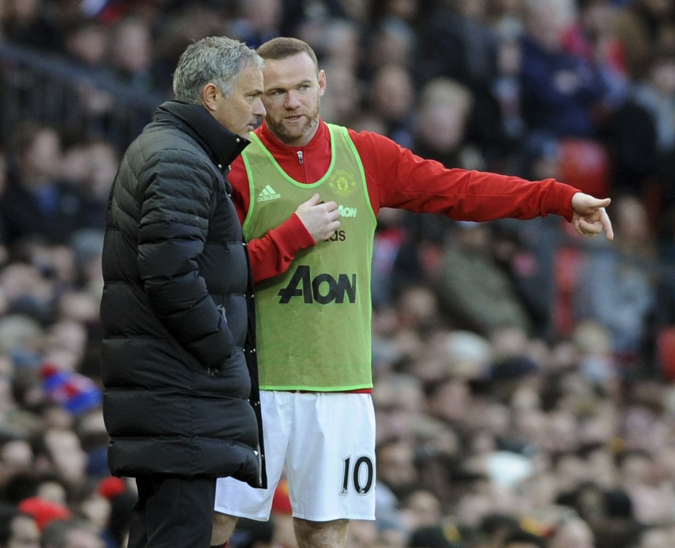 Wayne Rooney was dropped by Jose Mourinho on Saturday due to his pace