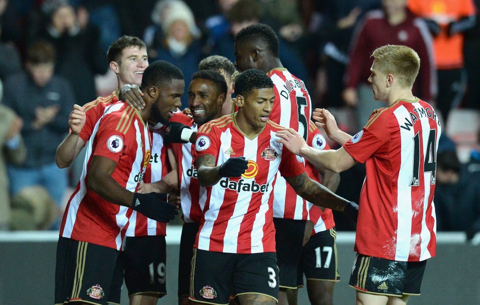 The win moves Sunderland off the bottom of the table