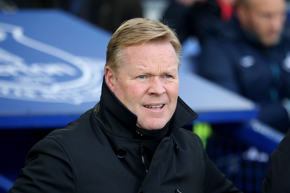 Ronald Koeman has cash to burn in the next transfer window