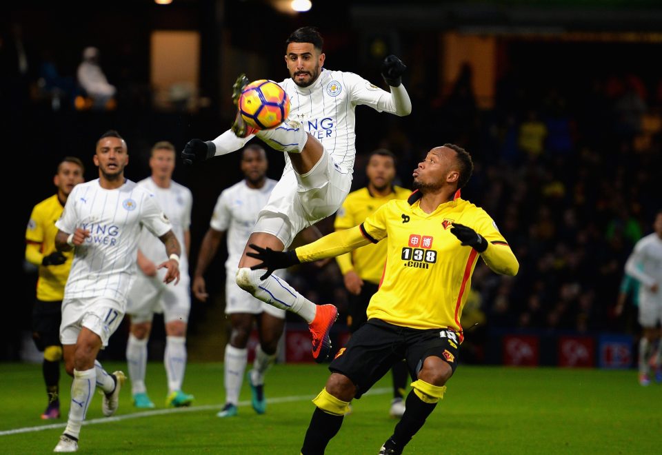 Riyad Mahrez can expect to start at the King Power Stadium