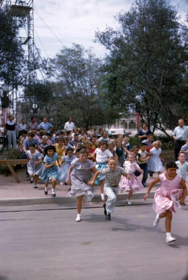 Disneyland opening day