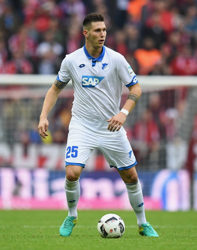 Hoffenheim defender Niklas Sule is a January target for Everton