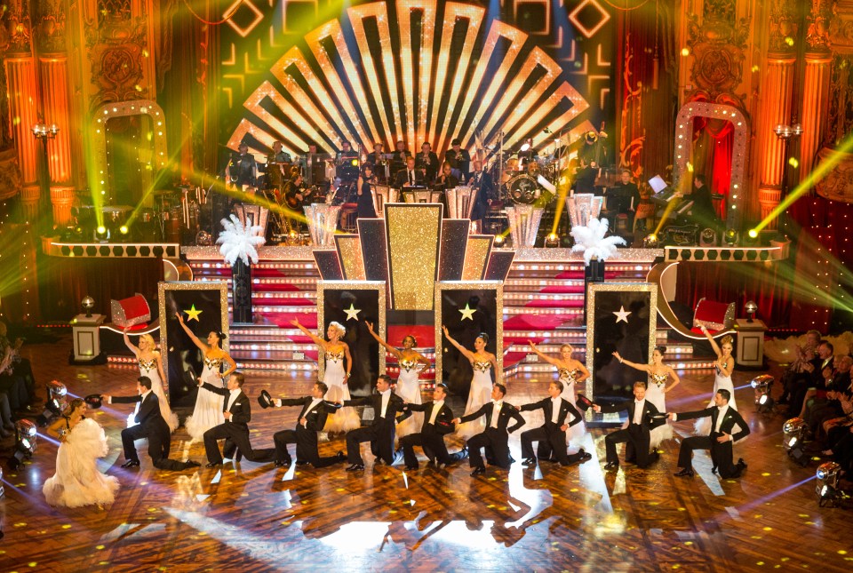  The Strictly dancers pulled out all the stops in the Blackpool show