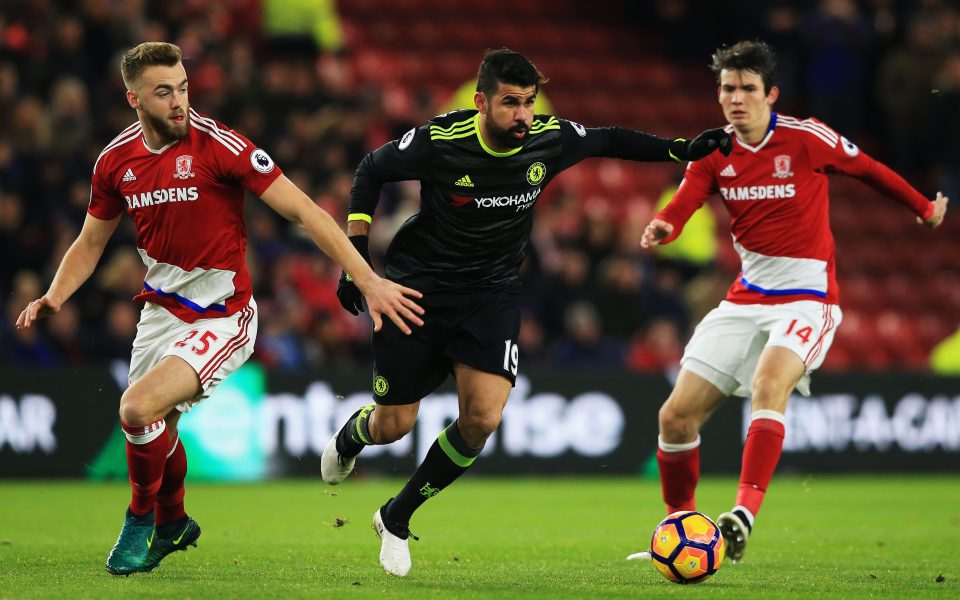  The Spain striker crashed home from close range against Boro