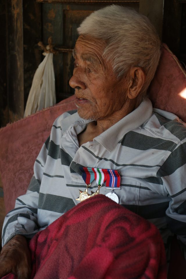 Karna Bahadur Gurung is a Second World War hero who is now suffering a chronic lung condition from indoor fires