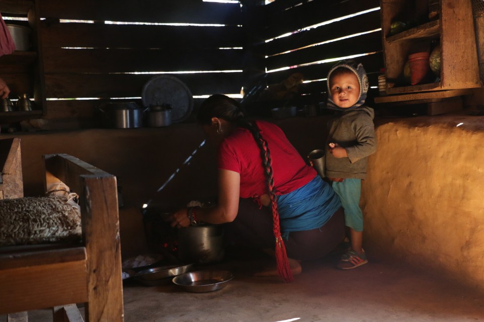 Cooking outside is often not an option for families, particluarly those who have young children 