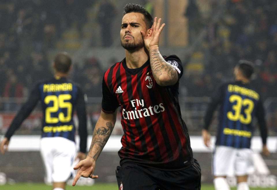 Suso thought he had won it for Milan with a wonderful double strike