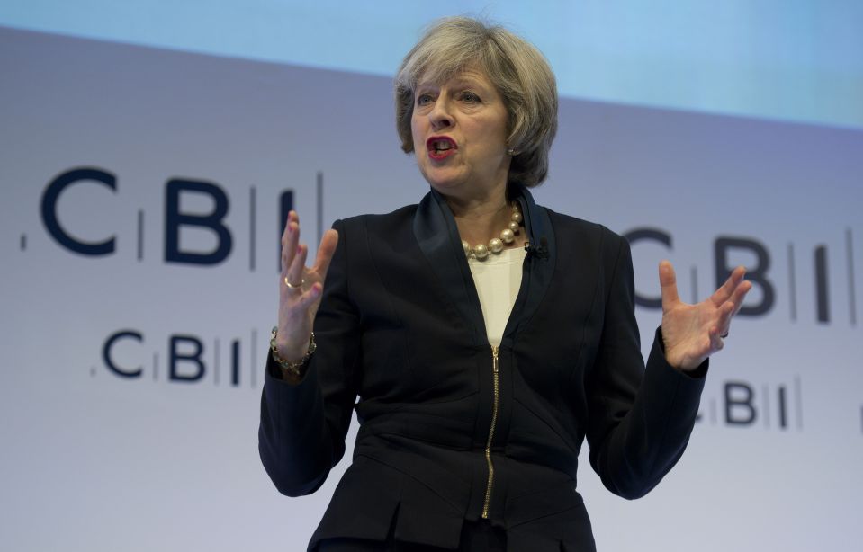  Theresa May told business leaders the Brexit negotiation 'is going to take time'