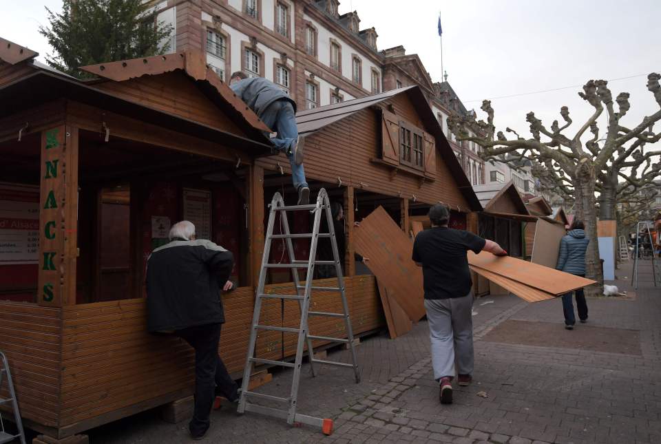  The arrests in Strasbourg came just as the city was preparing to open its famous Christmas market, which has been a target for terror plotters before