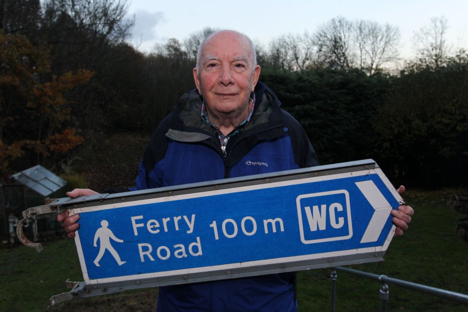  Pensioner Derek Norman began taking down metric signs 16 years ago and since has changed or removed nearly 2,000