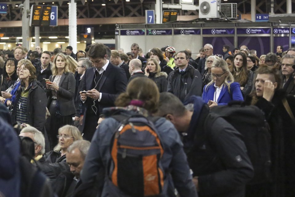 Routes from London to Bristol, Devon and Cornwall were blocked as a result of the heavy rain