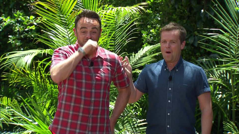 Ant and Dec were left red-faced