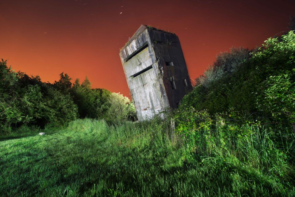  A photographer has captured a series of eerie images showing Hitler's European defence system