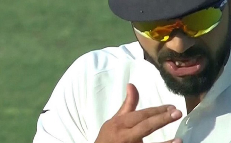 Virat Kohli was caught on camera using sweet residue to shine the ball against England