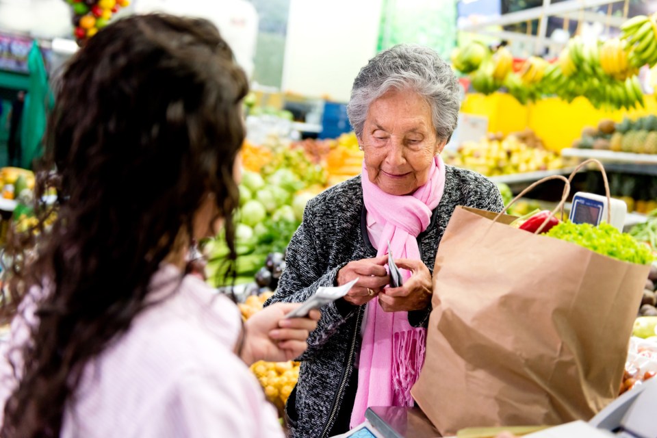 The report said the UK could be in danger of sluggish economic growth if under-spending by older people continued