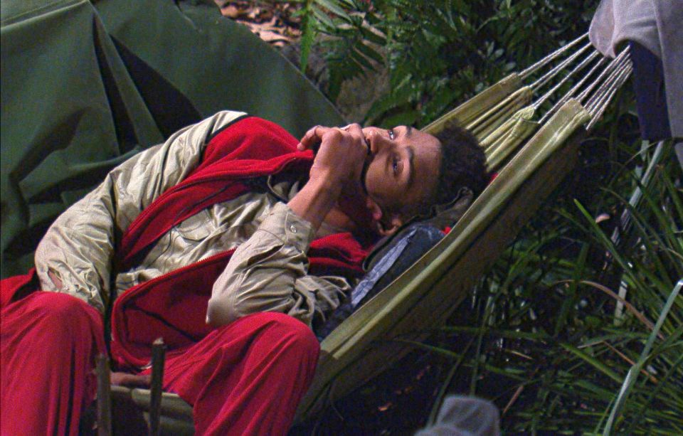  Jordan moped in his hammock after keeping quiet about wanting his luxury item