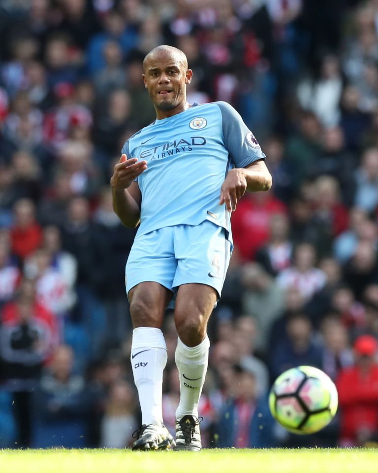 Its not known how long Vincent Kompany will be out for 