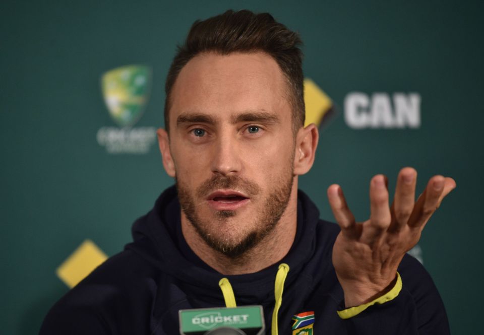 Faf du Plessis was recently fined his match fee for so-called ball tampering