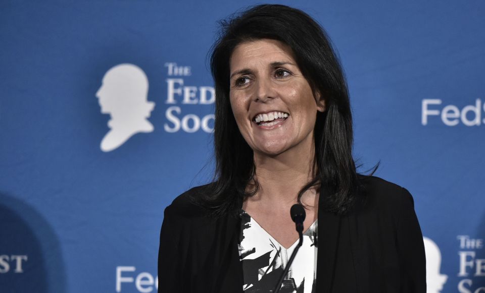  Nikki Haley has been named the next US ambassador to the UN