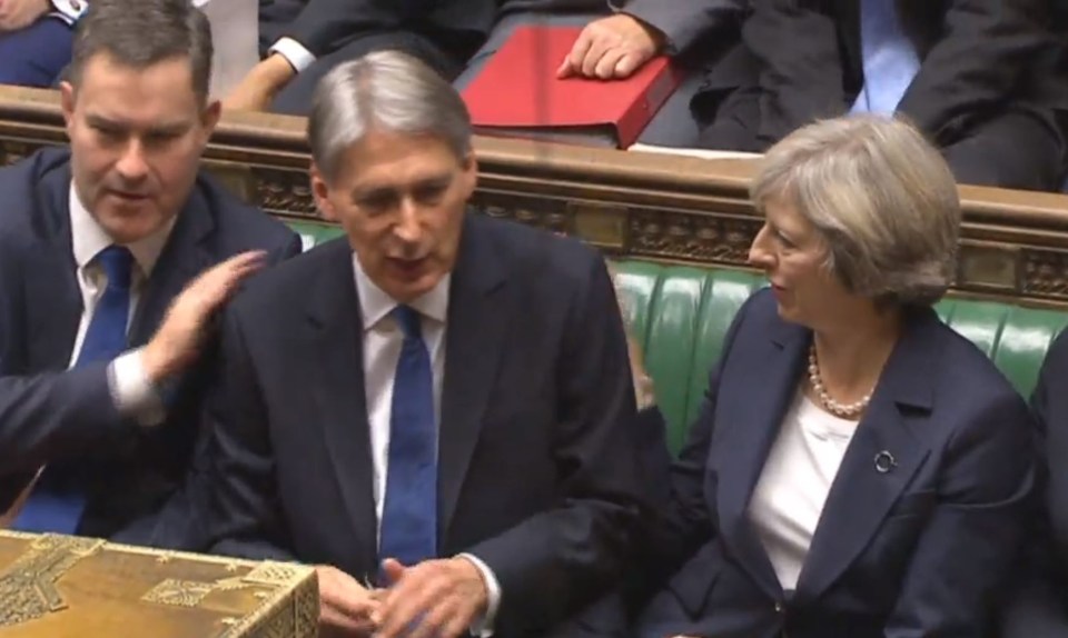 Philip Hammond, Theresa May