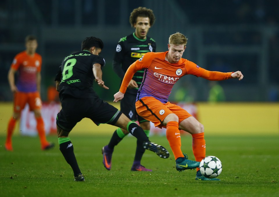 Kevin De Bruyne grabbed the assist for Silva's equaliser