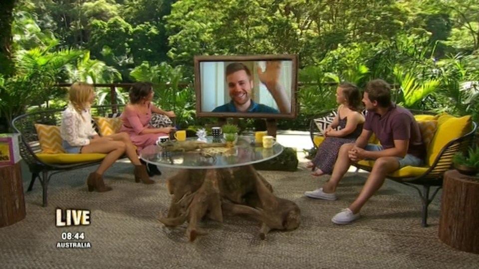 Tom became very emotional as he discussed it on Extra Camp 