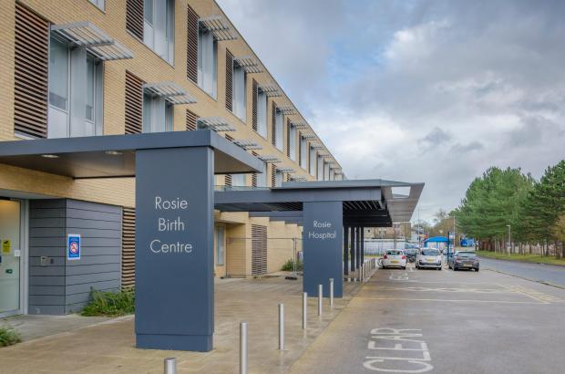 The baby was at the Rosie Hospital's maternity wing when there was an outbreak of MRSA in August