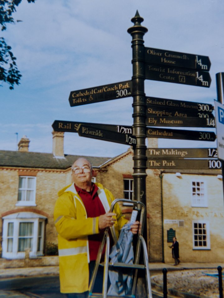  Mr Norman has since changed or removed nearly 2,000 road signs to date