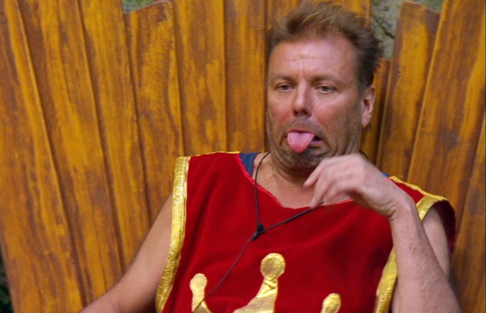  Martin Roberts had been enjoying the high life in the Royal camp