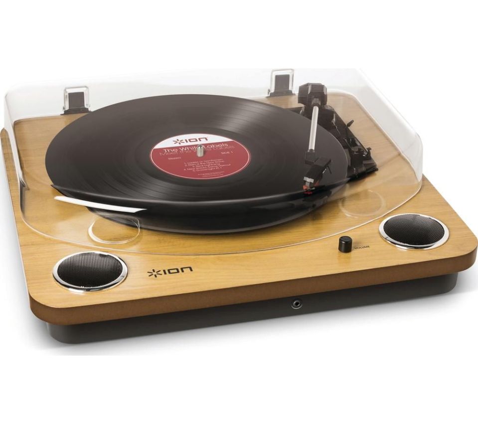 This ION Max LP Turntable will have you in a spin at only 