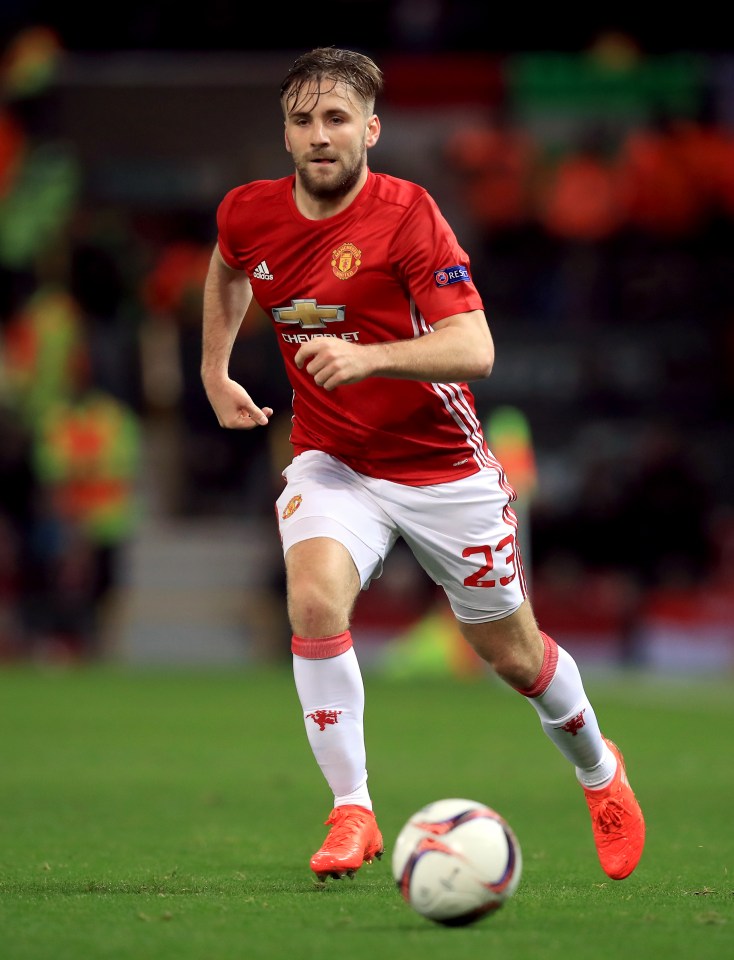 Shaw has come up against some impressive names during his time at Man Utd