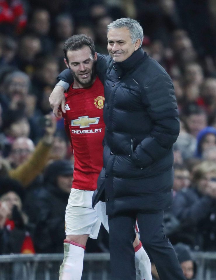  Juan Mata was also sold at Blues but now appears back in favour with Mour