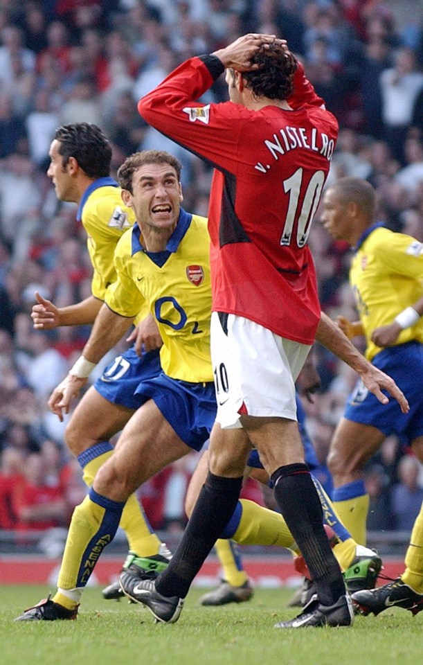  Martin Keown enjoyed Ruud van Nistelrooy's last-gasp penalty miss