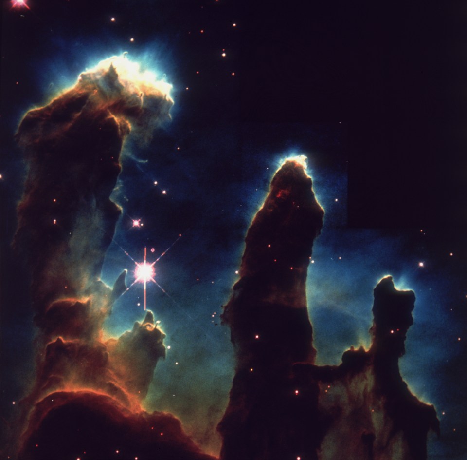 A mesmerising picture taken via Hubble telescope